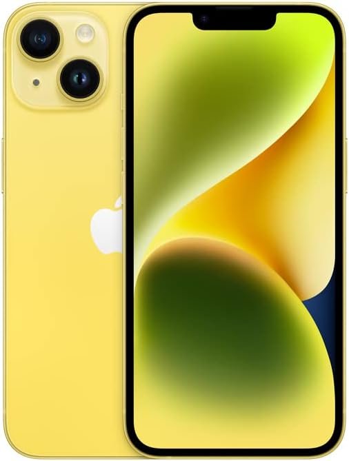 Apple iPhone 14 amarelo 256 GB: imagem do produto