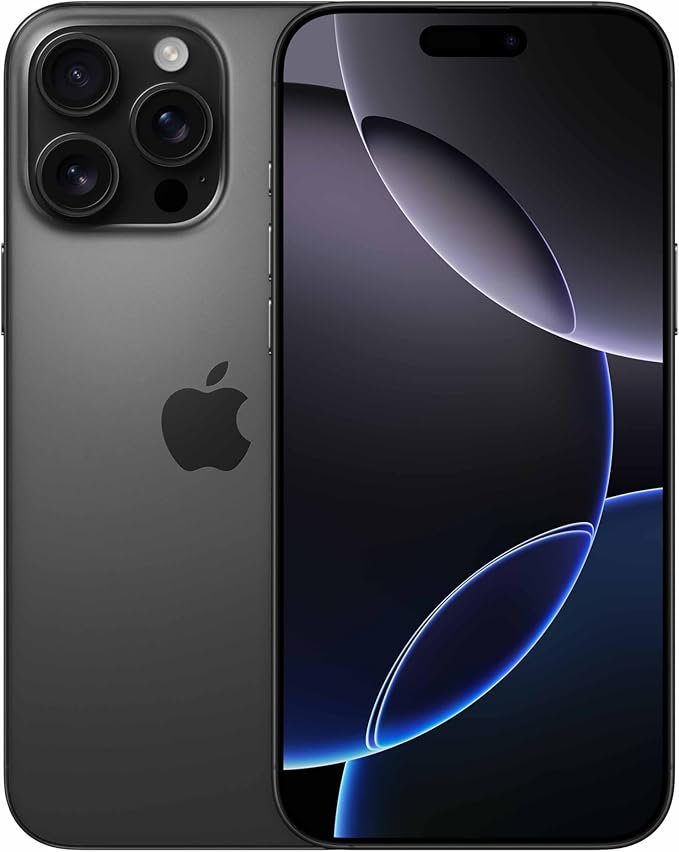 Apple iPhone 16 Pro Max titânio preto: imagem do produto