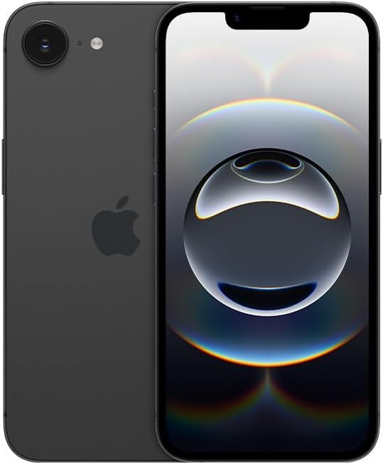 Apple iPhone 16e preto: imagem do produto